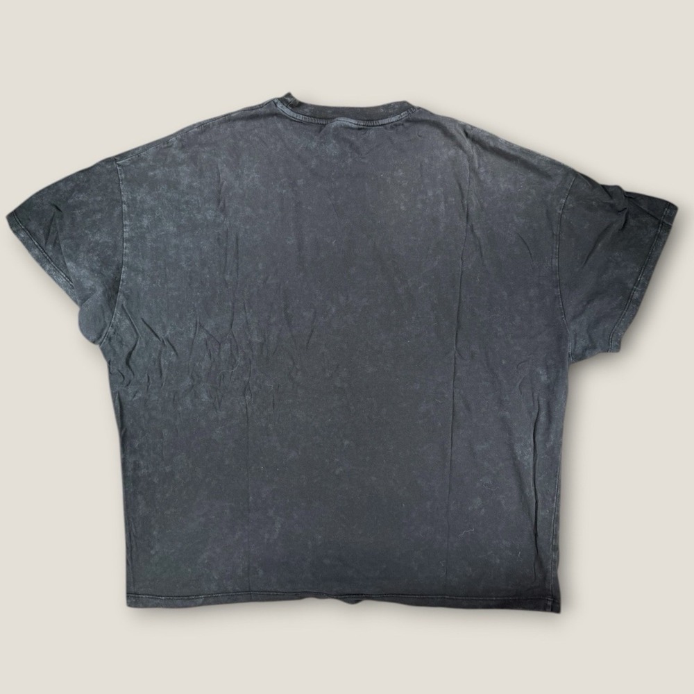 Megadeth Graphic T-Shirt ASOS Design Men's XL Black Acid Wash Heavy Metal 2020 - Picture 8 of 8